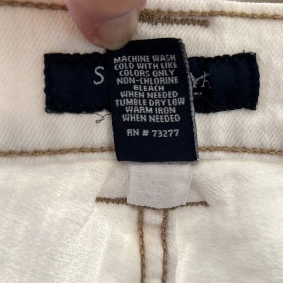 Sonoma Off White Bermuda Shorts - Picture 6 of 6